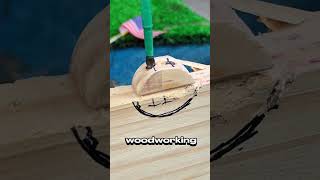 Secret technique to drill wood corners without cracking 🤯 #Woodworking #DIYHack #LifeHack #Smart