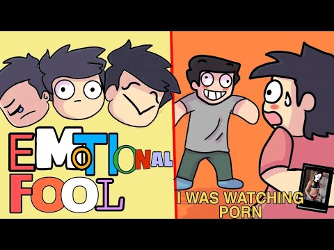 what is an emotional fool? // My friends thought I was watching porn | Hindi animation story time