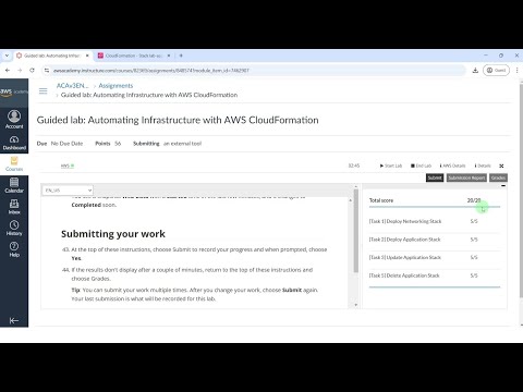 Guided lab: Automating Infrastructure with AWS CloudFormation | Module 11 | AWS Architecting | ACAv3