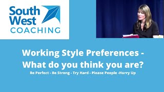 Working Style Preferences - Bitesize Coaching Tools
