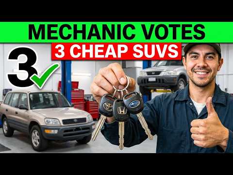 Buy Them NOW! The 3 MOST RECOMMENDED Cheap JAPANESE SUVs by Mechanics