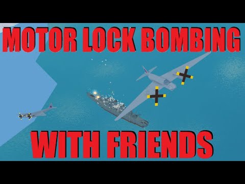 Motor Lock Bombing with Friends (Plane Crazy PVP)