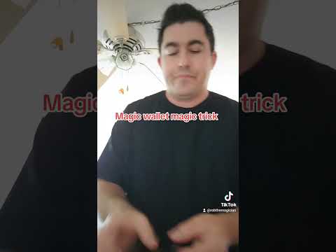 Magic wallet magic trick #beginnermagic #magician #learnmagictricks #magicshow