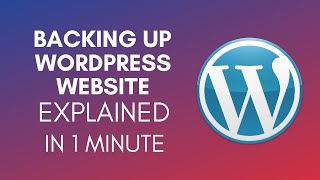 How To Backup WordPress Website (2025)