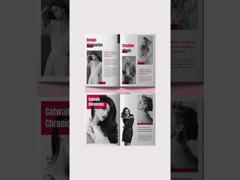 Portfolio Magazine Design Layout #Graphypix #PortfolioMagazine