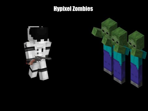 Playing the Zombies Gamemode in Hypixel