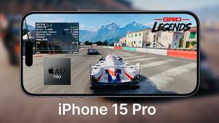 GRID Legends iPhone 15 Pro - FPS, Heat & Battery Test