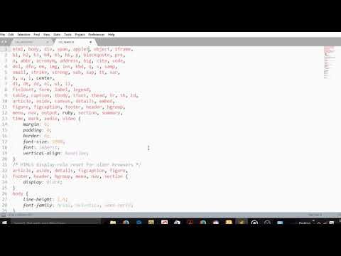 CSS3_Tutorial_2_(what is css reset and why you should use it)