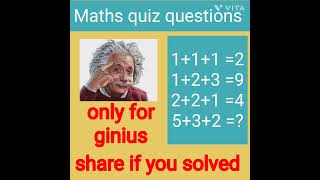 maths quiz questions #mathsgames #shorttrick #puzzle #easymathstricks
