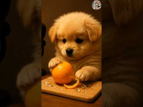 How Dogs Eat Oranges 🍊🐶  Cute Reactions Compilation!#tjbtales #dogsASMR