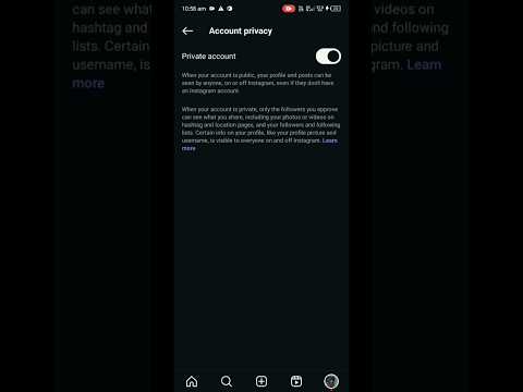 instagram private kaise kare|| how to make instagram private account #shorts