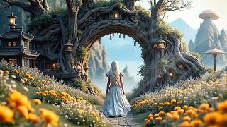 Spring in the Enchanted Flower Village | Cozy Fantasy Ambience