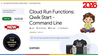 Cloud Run Functions: Qwik Start - Command Line | GSP080