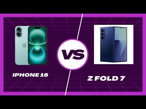 iPhone 16 vs Galaxy Z Fold 7: The Future of Phones