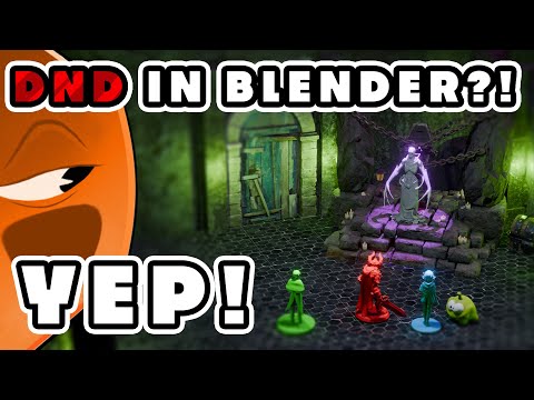 Blender Environment Tutorial for RPG's - Blender Virtual Tabletop!