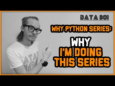 Why I'm doing this series.