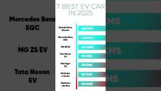 BEST EV cars to buy in 2025 #tatamotors #automobile #car #carsales  #mahindra #tata #newcar