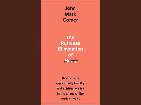 Why You’re Always Tired, And It’s Not What You Think. #TheRuthlessEliminationOfHurry #JohnMarkComer