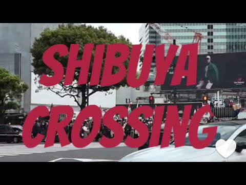 Shibuya Scramble Crossing - Walking Video. #japan #tokyo #shibuya #crossing #scramble