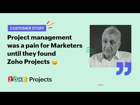 Customer Story: Project management was a pain for Marketeers until they found Zoho Projects
