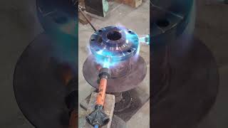 shrink fit work #work #mechanic #mechanical #engineering #engineeringwork