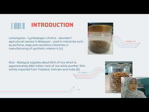 Paper ID 102 - Extraction of Xylose from Rice Straw and Lemongrass via Microwave Assisted