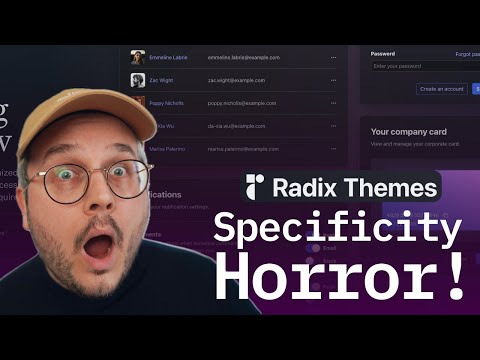 Why is Radix Themes Built This Way — A Solution