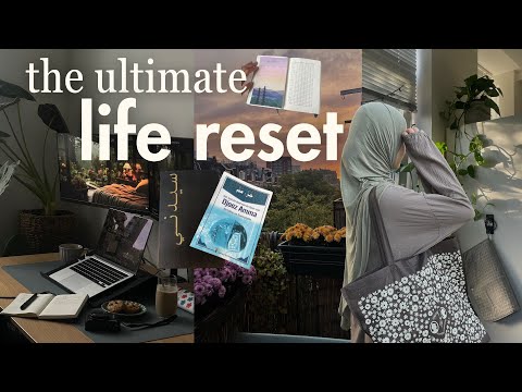 mid-year LIFE RESET: getting my life together, new goals,  building routines