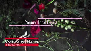 Video Creation Services | Agency-Video.com | Kinetic Animation | Florist | Video NO 346