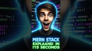 MERN Stack Explained in 15 Seconds! 💻🔥#mernstack #frontenddeveloper #ytshorts