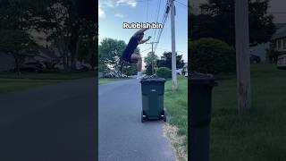 Jumping on random stuff in the neighborhood @youtubecreators #YouTubeHighFive