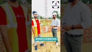 HONEYCOMBING & REPAIR || By Civil Guruji || #viral #shorts #shortsfeed #ytshorts  #construction