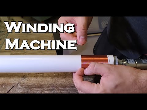 Creating a Tesla Coil winding machine