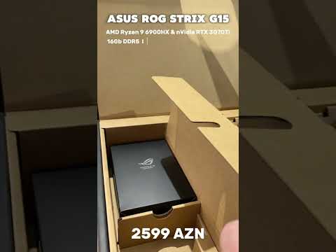 Asus ROG Strix G15 unboxing (2024) #asusrogstrixg15 #rogstrix