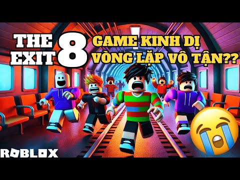 I'M STUCK IN AN ENDLESS SUBWAY! | Roblox | The Exit 8 | Professor Robo