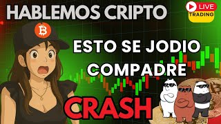 🚨#BITCOIN  y CRIPTOMONEDAS🔴EL CRASH⁉️🚨