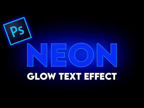 How to Create a Neon Text Effect in Photoshop