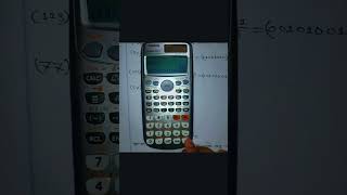 binary to decimal conversion in Casio fx-991 plus