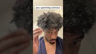 So Much Shedding From Cornrows #cornrows #4chair #hairstyle #braids #haircare #hairgrowth
