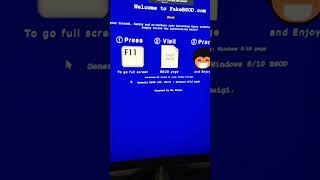 Simple but effective computer prank #funny #coding #prank