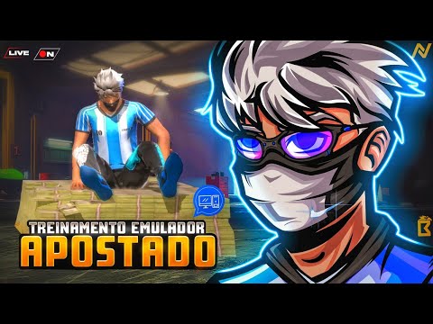 🔥 LIVE ON! 🔥 MUITA SALINHAAAAA  !!! - FREE FIRE EMULADOR 🔥