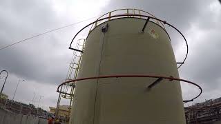 Robotic Inspection of  Diesel Tank by PetroBot MagRover