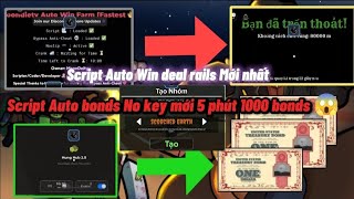 Dead Rails Hack Guide - Script Auto Win and Auto Bonds No Key New