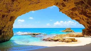 Real Life Screensaver: 4K Ocean Background Video with Relaxing Sounds