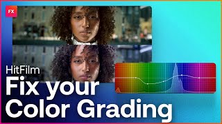 Fix your color grading mistakes in HitFilm #shorttutorial