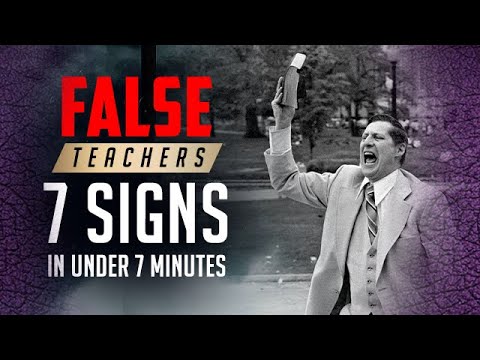 7 Red Flags for Spotting False Teachers