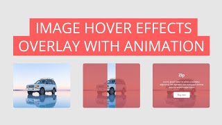 Css Image Hover Effects_Pure Css Tutorial - How To Create Image Hover Overlay Effects with animation