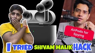 I TRIED SHIVAM MALIK HACK😱 | MrandMrsgautam