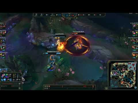 Insane Yasuo 1v4 Quadrakill (Platinum mmr ranked game)