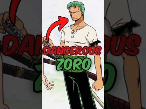 Zoro is the Scariest Guy!!! #shorts #anime #onepiece